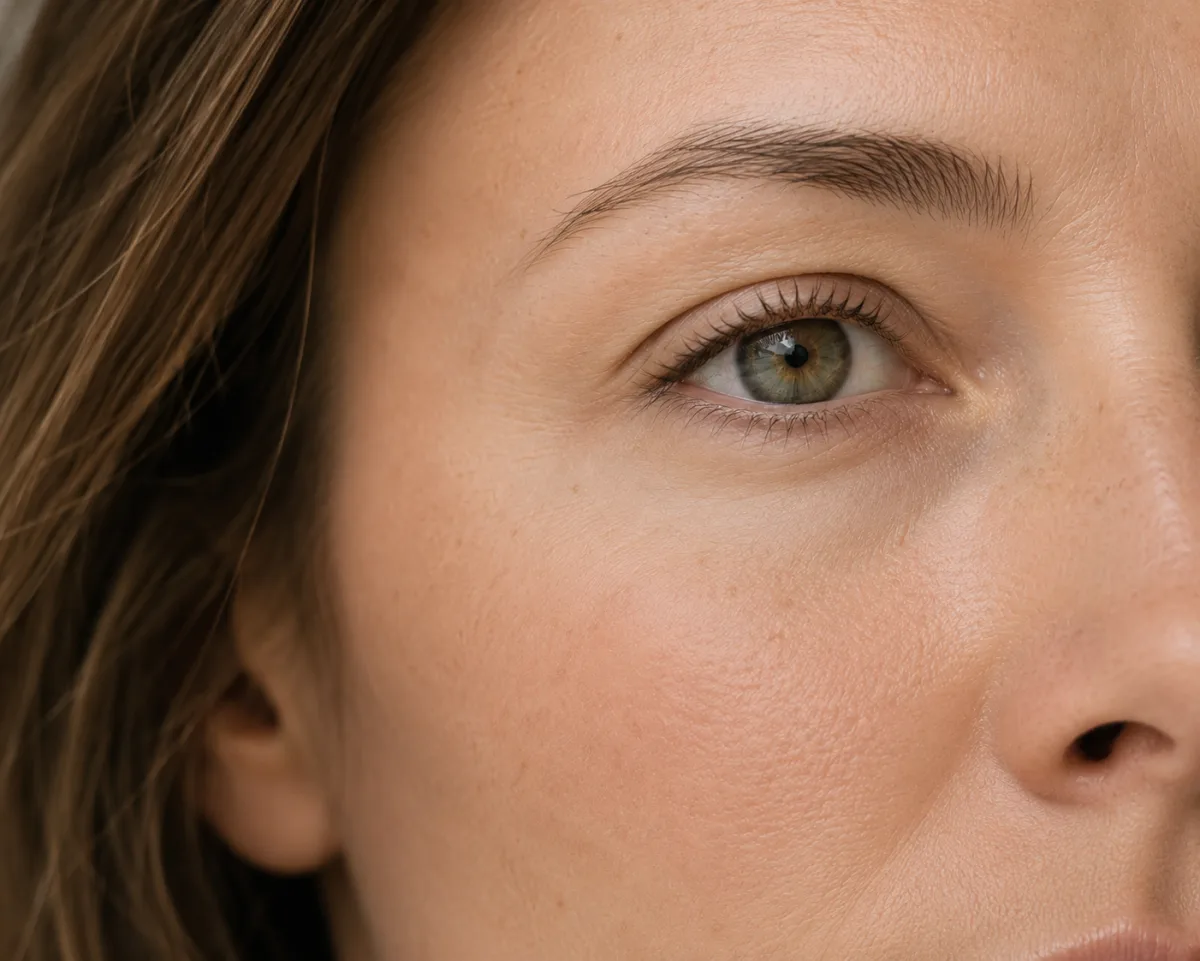 Symbolbild: Privatärztliche Botox-Behandlung bei Bruxismus in Schwerin, Gesichtspartie eines Mannes in Nahaufnahme